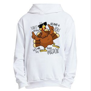 Turkey Gravy Beans And Rolls Let Me See That Casserole Urban Pullover Hoodie