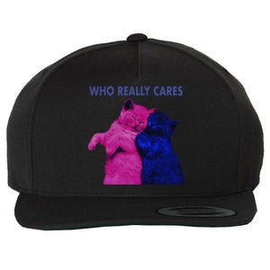 Tv Girl Band French Exit Album Funny Cat Lovers Wool Snapback Cap