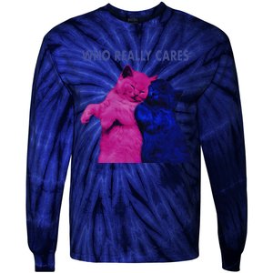 Tv Girl Band French Exit Album Funny Cat Lovers Tie-Dye Long Sleeve Shirt