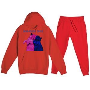 Tv Girl Band French Exit Album Funny Cat Lovers Premium Hooded Sweatsuit Set