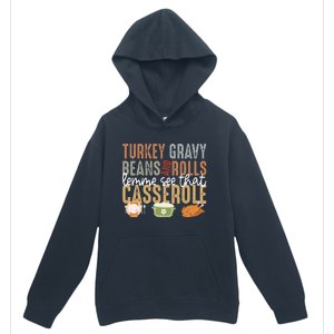 Turkey Gravy Beans And Rolls Let Me See That Casserole Fall Urban Pullover Hoodie