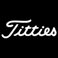 Titties Golf Bachelor Party Funny Golfing Gift Parody T-Shirt