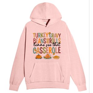 Turkey Gravy Beans And Rolls Let Me See That Casserole Fall Urban Pullover Hoodie