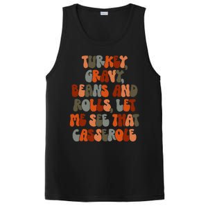 Turkey Gravy Beans And Rolls Let Me See That Casserole Retro PosiCharge Competitor Tank