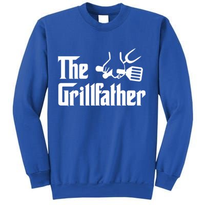 The Grillfather Bbq Grill Barbecue Cooking Cook Daddy Papa Gift Sweatshirt