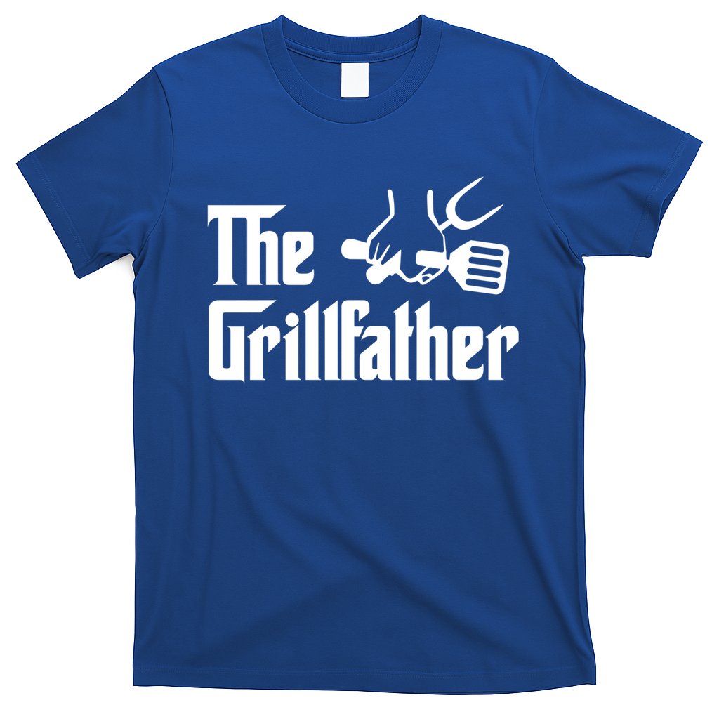 The Grillfather Bbq Grill Barbecue Cooking Cook Daddy Papa Gift T-Shirt