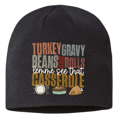 Turkey Gravy Beans And Rolls Let Me See That Casserole Fall Sustainable Beanie