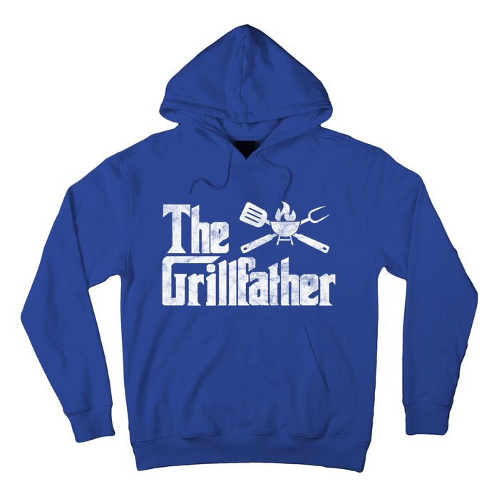 The Grillfather Bbq Grill Smoker Barbecue Chef Grill Master Meaningful Gift Hoodie