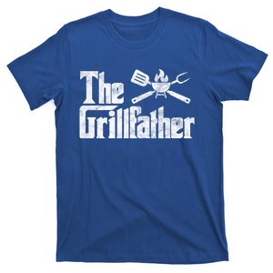 The Grillfather Bbq Grill Smoker Barbecue Chef Grill Master Meaningful Gift T-Shirt