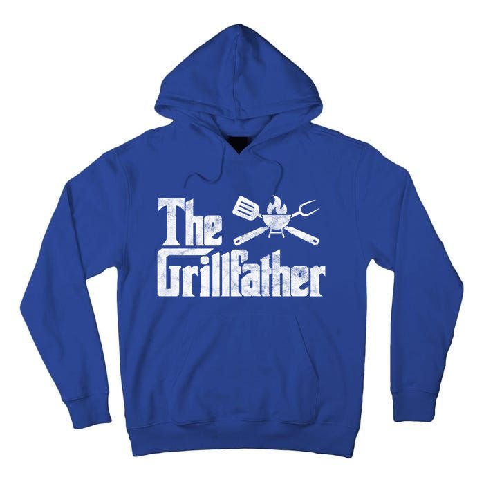 The Grillfather Bbq Grill Smoker Barbecue Chef Grill Master Meaningful Gift Tall Hoodie