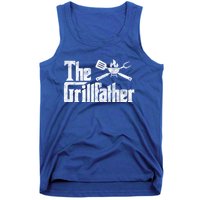 The Grillfather Bbq Grill Smoker Barbecue Chef Grill Master Meaningful Gift Tank Top