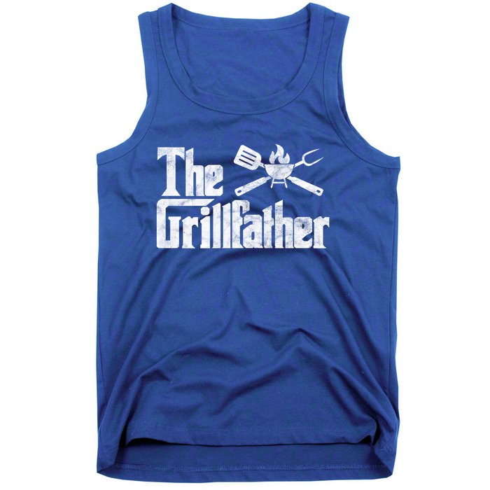 The Grillfather Bbq Grill Smoker Barbecue Chef Grill Master Meaningful Gift Tank Top