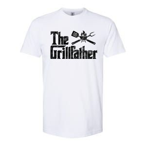 The Grillfather Bbq Grill Smoker Barbecue Chef Grill Master Meaningful Gift Softstyle CVC T-Shirt