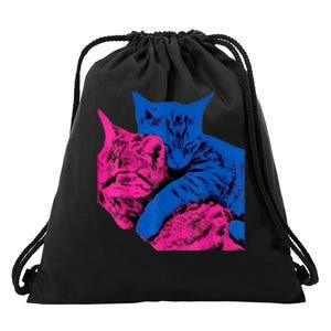 Tv Girl Band French Exit Album Funny Cat Lovers Drawstring Bag