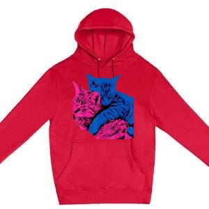 Tv Girl Band French Exit Album Funny Cat Lovers Premium Pullover Hoodie