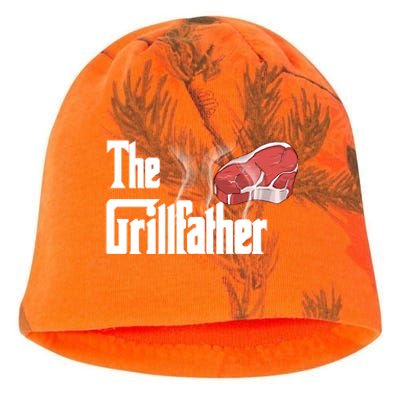 The Grillfather Bbq Grill Smoker Barbecue Grilling Gift Kati - Camo Knit Beanie