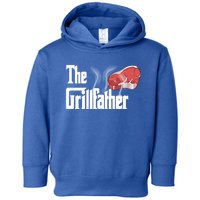 The Grillfather Bbq Grill Smoker Barbecue Grilling Gift Toddler Hoodie