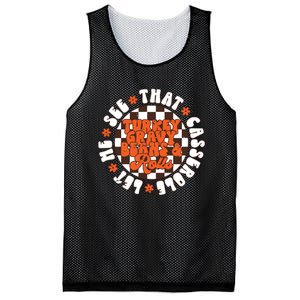 Turkey Gravy Beans And Rolls Let Me See That Casserole Mesh Reversible Basketball Jersey Tank