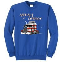 Trucker Gift Big Rig Semi Trailer Truck Driver Over The Road Great Gift Tall Sweatshirt