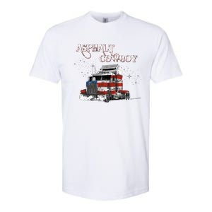 Trucker Gift Big Rig Semi Trailer Truck Driver Over The Road Great Gift Softstyle CVC T-Shirt