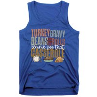 Turkey Gravy Beans And Rolls Let Me See That Casserole Fall Gift Tank Top