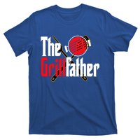 The Grillfather Bbq Grill Smoker Dad Grilling Barbecue Chef Cute Gift T-Shirt