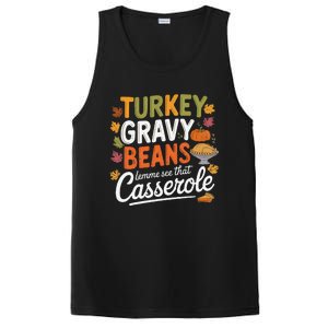 Turkey Gravy Beans And Rolls Let Me See That Casserole Fall PosiCharge Competitor Tank