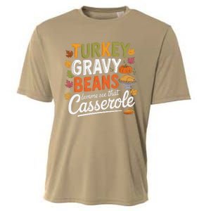 Turkey Gravy Beans And Rolls Let Me See That Casserole Fall Cooling Performance Crew T-Shirt