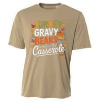 Turkey Gravy Beans And Rolls Let Me See That Casserole Fall Cooling Performance Crew T-Shirt