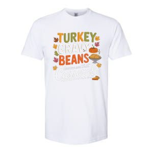 Turkey Gravy Beans And Rolls Let Me See That Casserole Fall Softstyle CVC T-Shirt