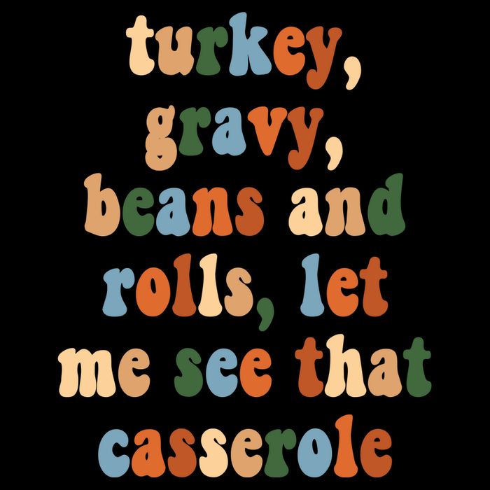 Turkey Gravy Beans And Rolls Funny Thanksgiving Cooling Performance Crew T-Shirt