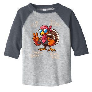 Turkey Gravy Beans And Rolls Casserole Funny Thanksgiving Toddler Fine Jersey T-Shirt