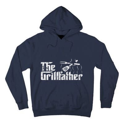 The Grillfather Bbq & Grilling Vintage Chef Tall Hoodie