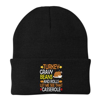 Turkey Gravy Beans And Rolls Let Me See That Casserole Beanie