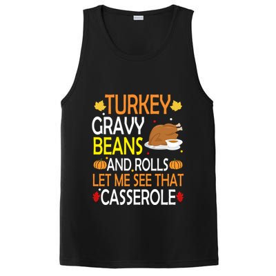 Turkey Gravy Beans And Rolls Let Me See That Casserole PosiCharge Competitor Tank