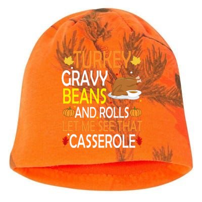 Turkey Gravy Beans And Rolls Let Me See That Casserole Kati - Camo Knit Beanie