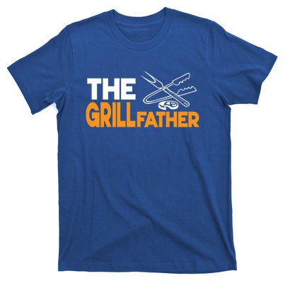 The Grillfather Bbq Griller Smoker Funny Barbecue Chef Dad Funny Gift T-Shirt