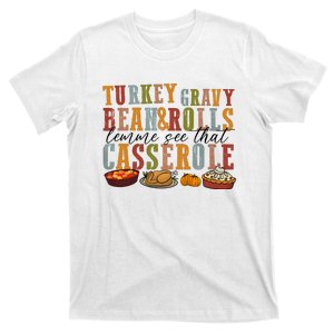 Turkey Gravy Beans Funny Thanksgiving T-Shirt