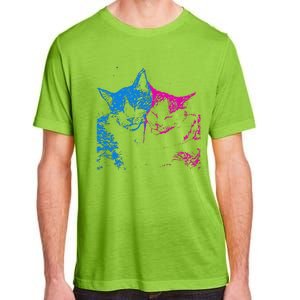 Tv Girl Band French Exit Album Funny Cat Lovers Adult ChromaSoft Performance T-Shirt