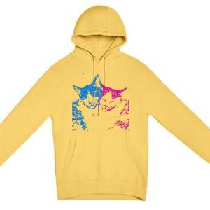 Tv Girl Band French Exit Album Funny Cat Lovers Premium Pullover Hoodie