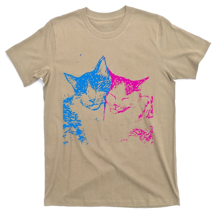 Tv Girl Band French Exit Album Funny Cat Lovers T-Shirt