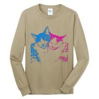 Tv Girl Band French Exit Album Funny Cat Lovers Tall Long Sleeve T-Shirt