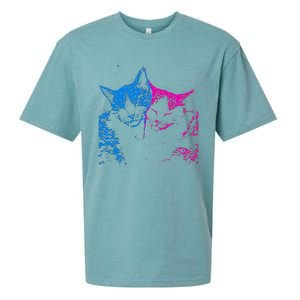 Tv Girl Band French Exit Album Funny Cat Lovers Sueded Cloud Jersey T-Shirt