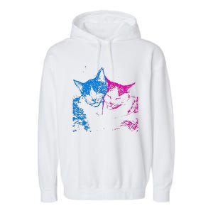 Tv Girl Band French Exit Album Funny Cat Lovers Garment-Dyed Fleece Hoodie