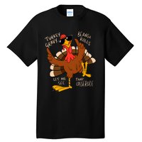 Turkey Gravy Beans And Rolls Casserole Funny Thanksgiving Tall T-Shirt