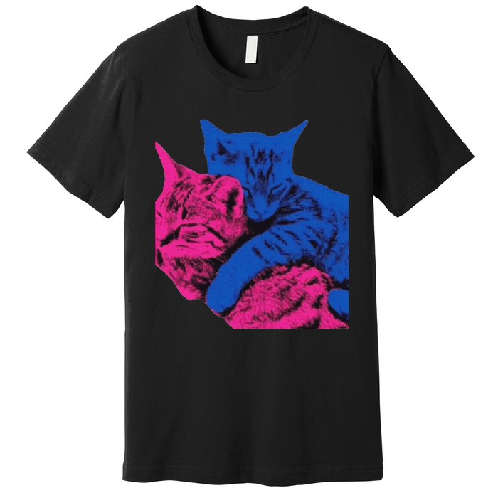 Tv Girl Band French Exit Album Funny Cat Lovers Premium T-Shirt