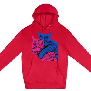 Tv Girl Band French Exit Album Funny Cat Lovers Premium Pullover Hoodie