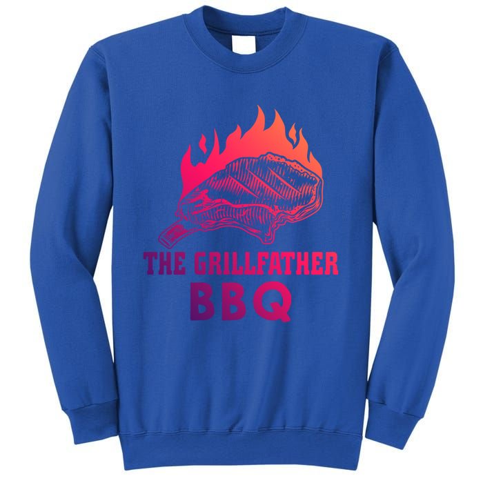 The Grillfather Bbq Gift Sweatshirt