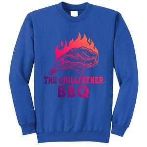 The Grillfather Bbq Gift Tall Sweatshirt