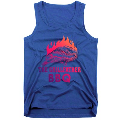 The Grillfather Bbq Gift Tank Top